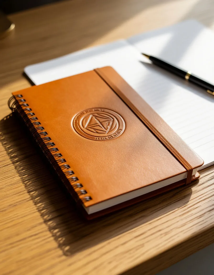 Блокноты на пружине с логотипом на заказ