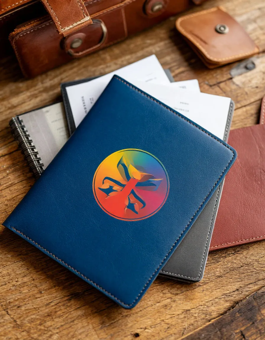 Обложка под документы с логотипом