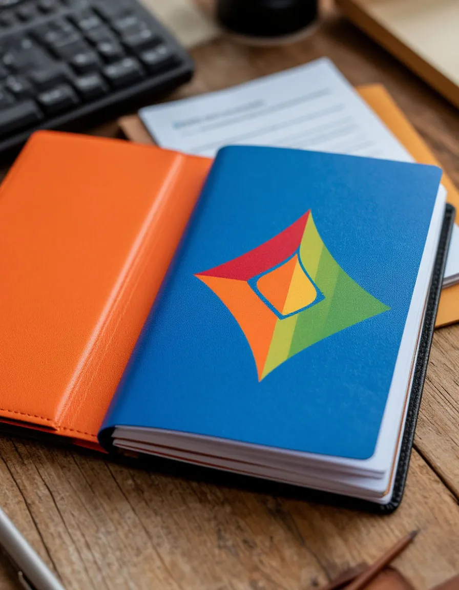 Обложка под документы с логотипом