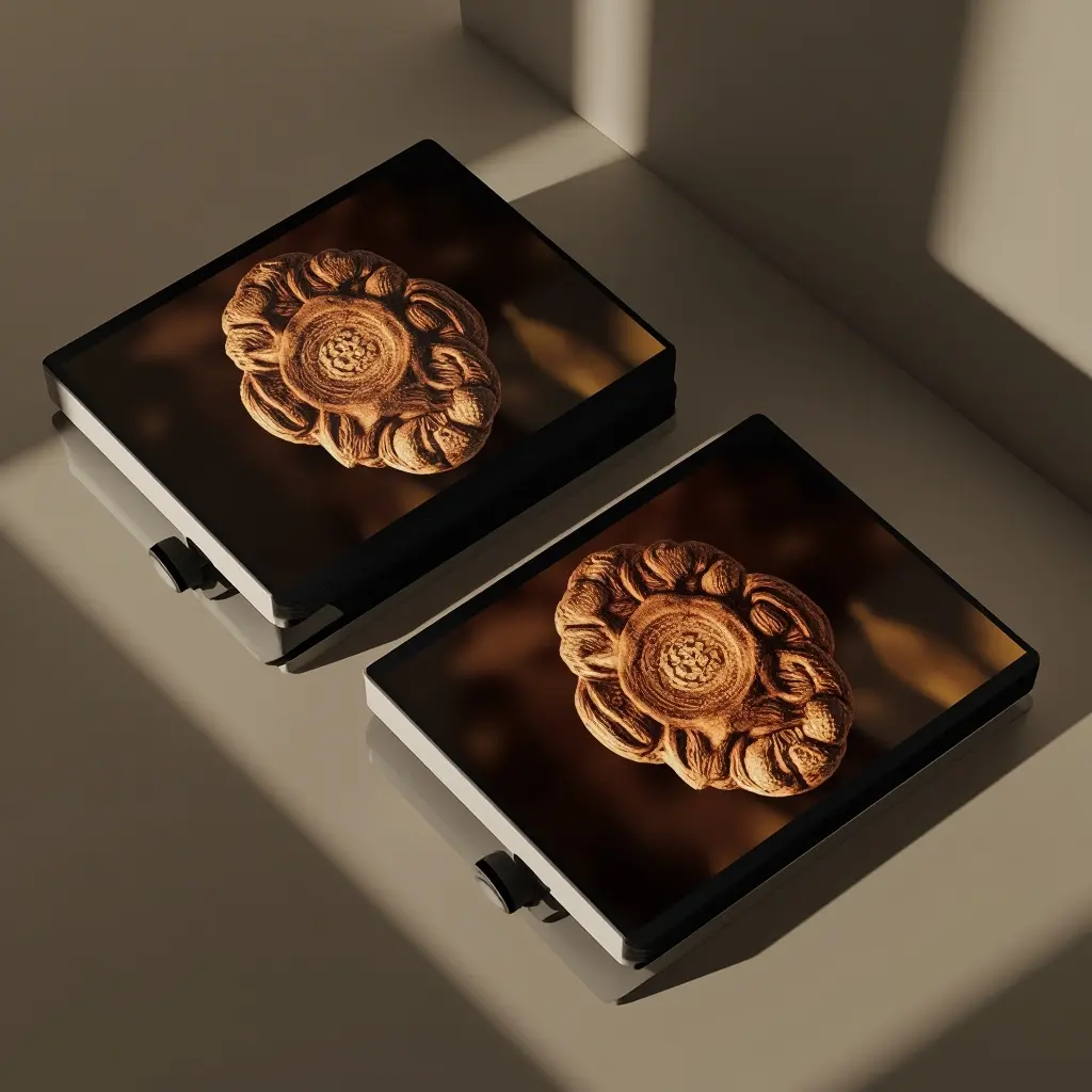 Логотип на деревянных планшетах для мастерской «WoodCraft»