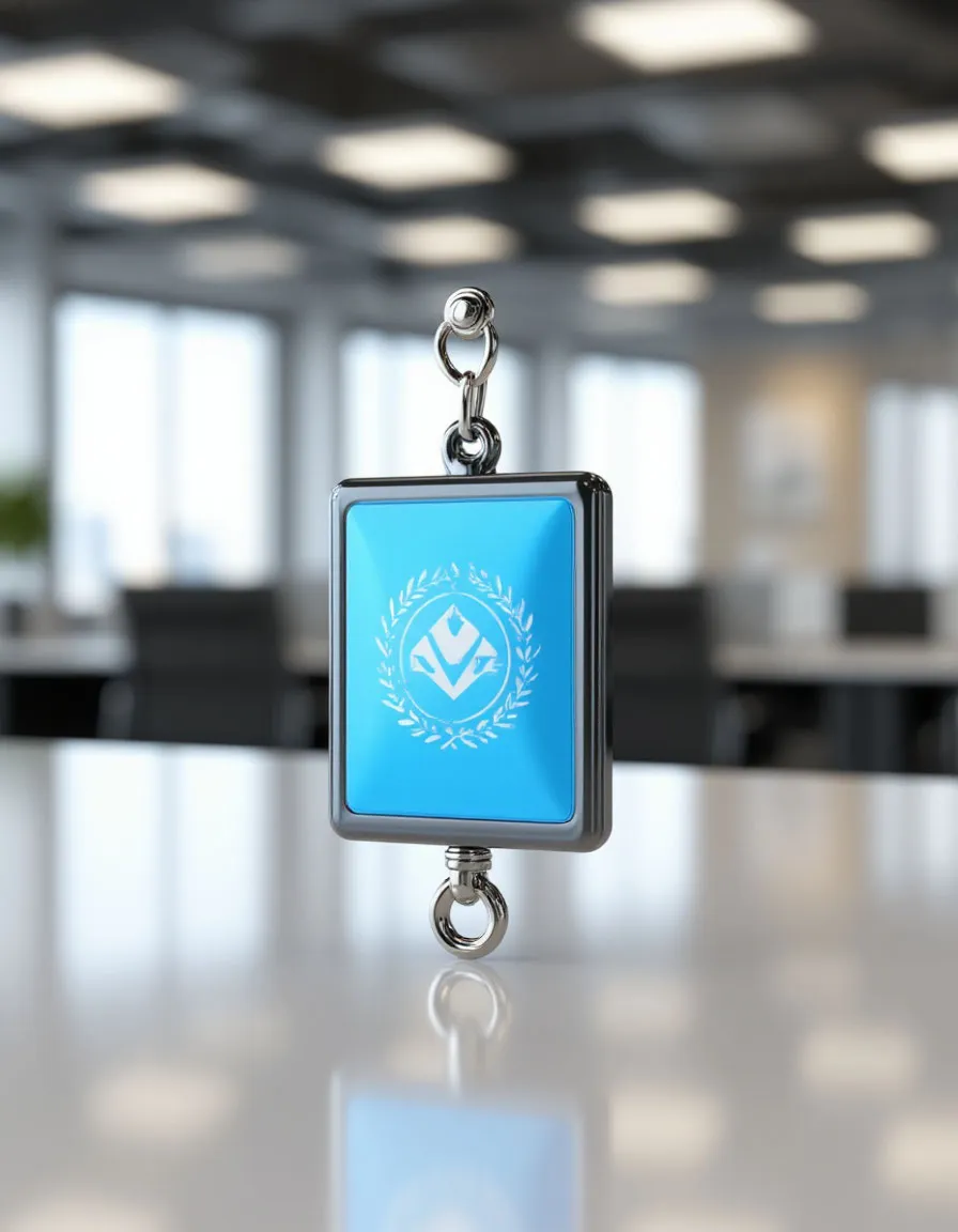 Преимущества ретракторов для бейджей с логотипом от SCRIBBLE HUB