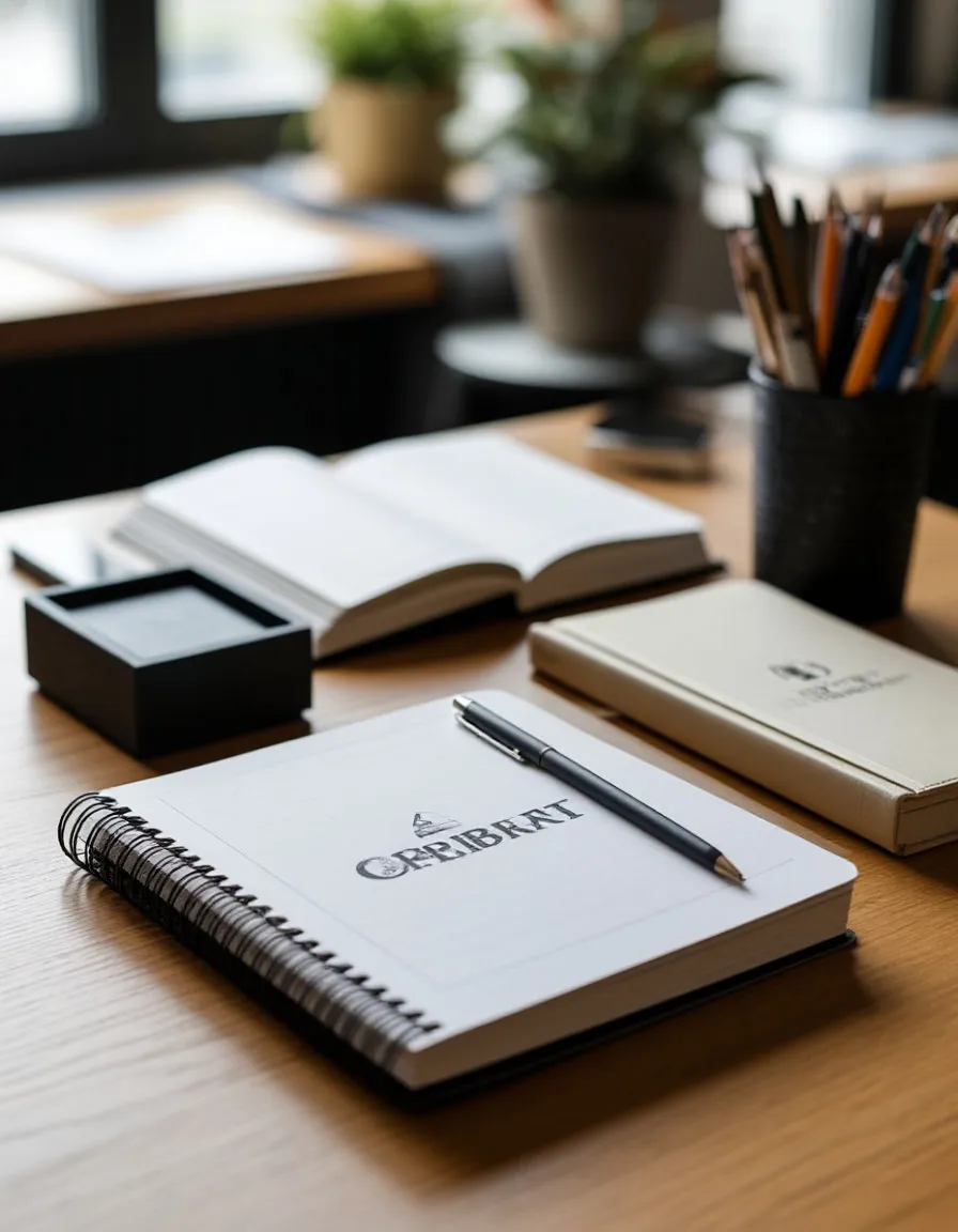 Ежедневник с лого