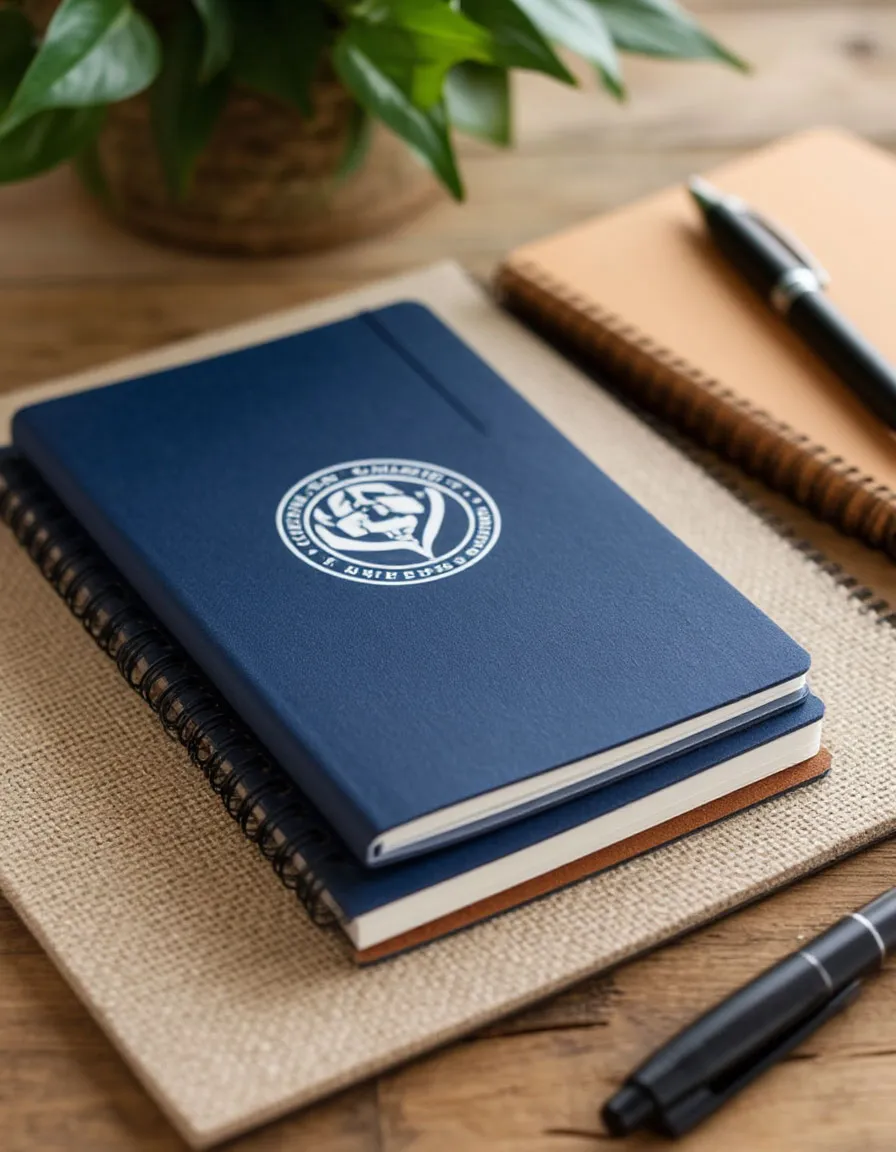 Брендированные блокноты с логотипом на заказ | Изготовление фирменных блокнотов