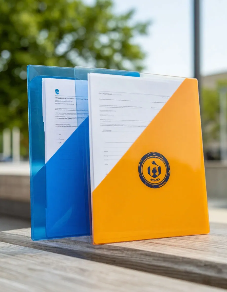 Папки с логотипом на заказ