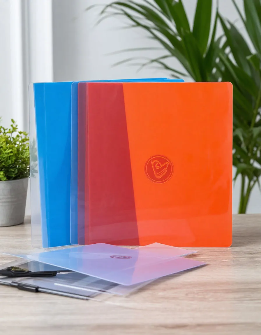 Печать на пластиковых папках