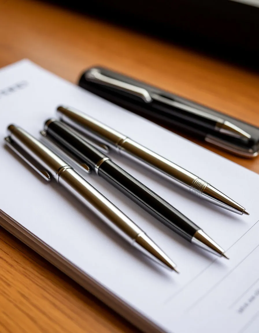 Металлические ручки с лого