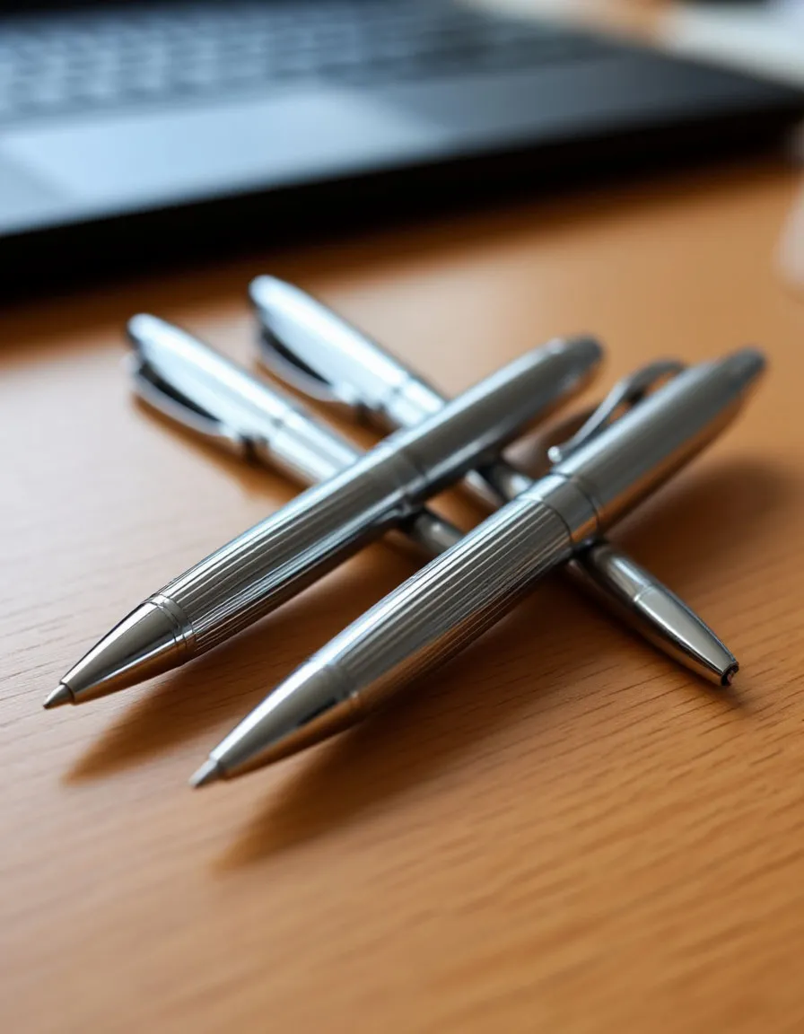 Металлические ручки с лого