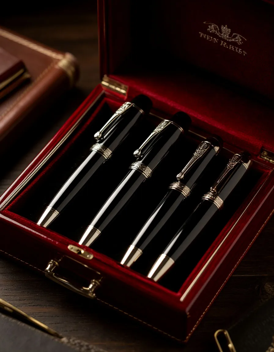 Набор ручек с печатью логотипа