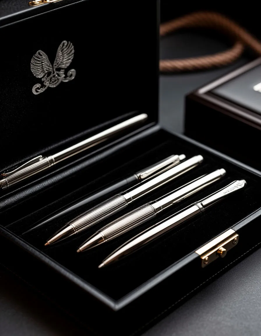 Производство наборов ручек с логотипом в SCRIBBLE HUB