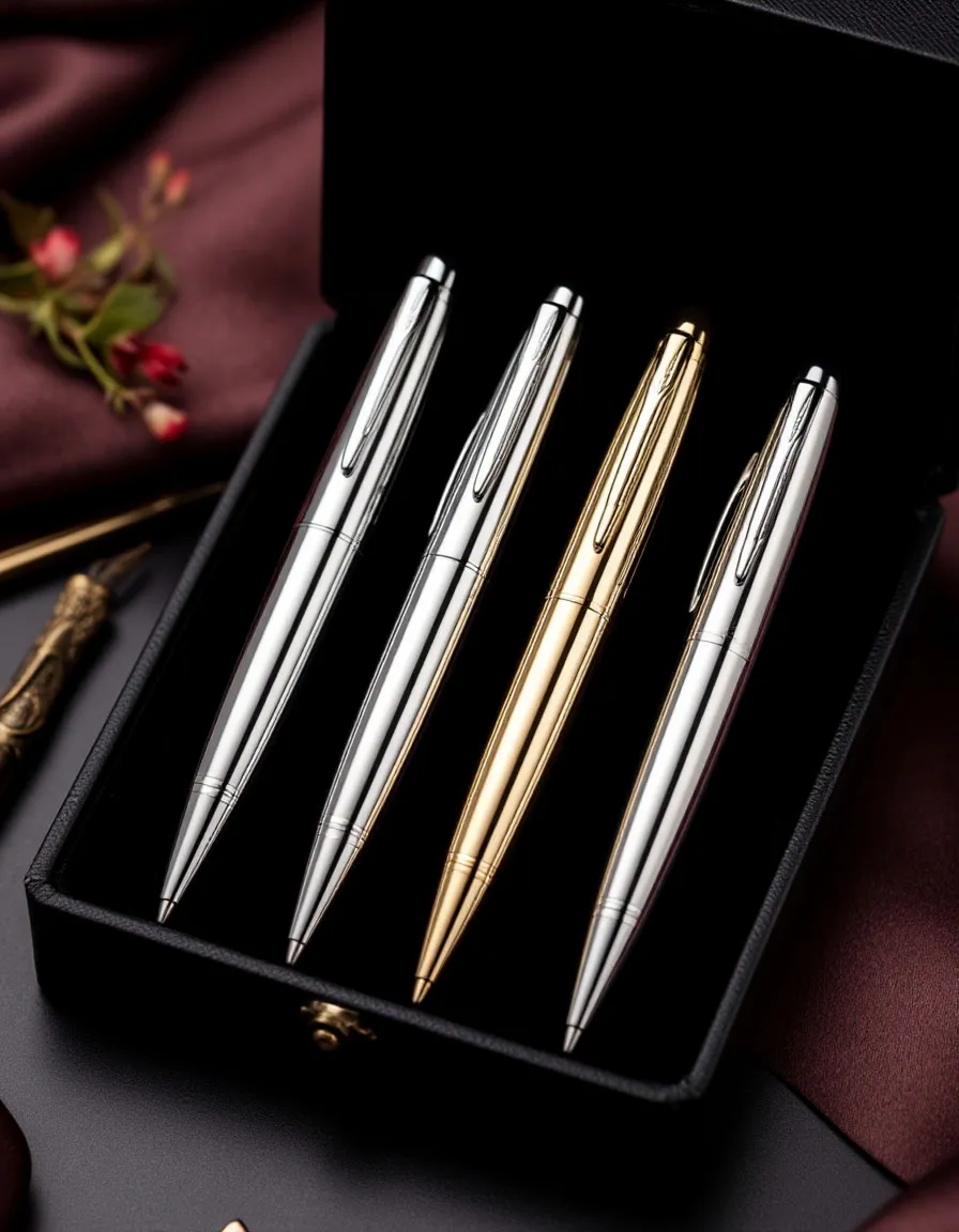 Набор ручек с печатью логотипа