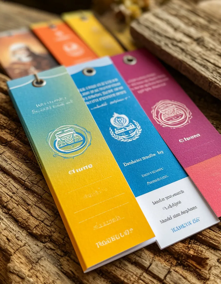 Закладки на заказ с логотипом